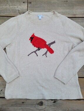 Cardinal Croft And Barrow Knitted Sweater
